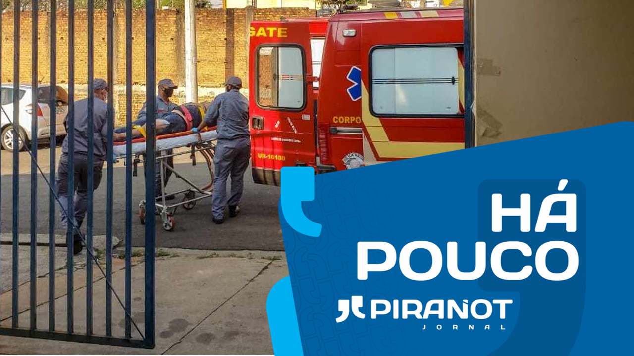 Em Piracicaba, homem de 62 anos cai de barracão e é socorrido às pressas pelo resgate