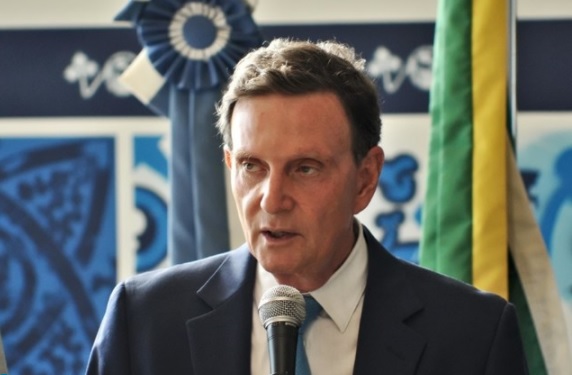 uma foto do Marcelo Crivella prefeito do rio de janeiro