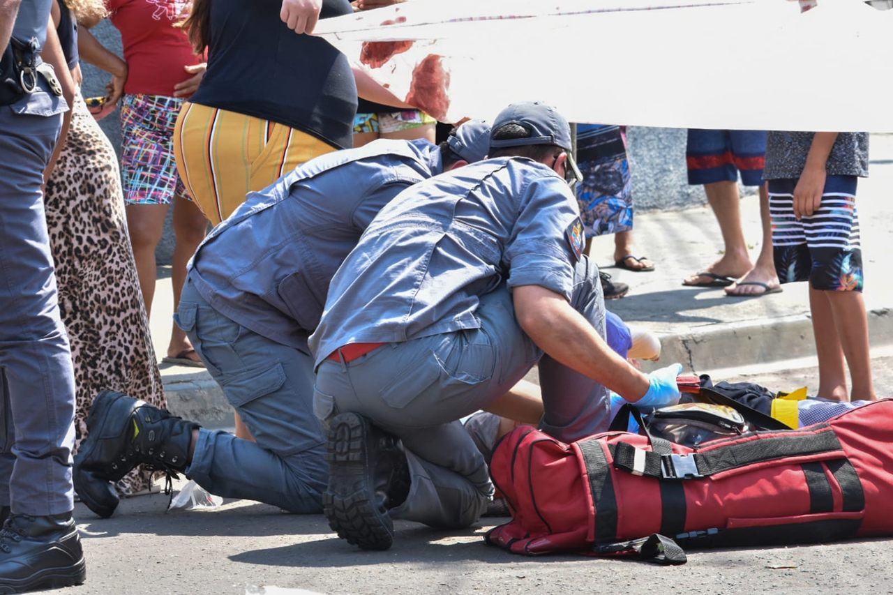 Em Piracicaba, uma das crianças atropeladas em grave acidente segue na UTI; outra recebe alta
