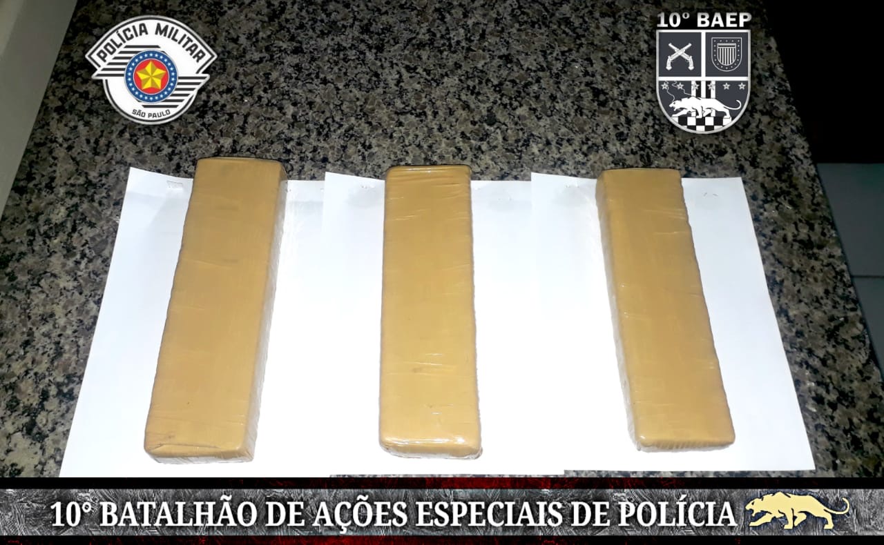 Em Piracicaba, BAEP prende indivíduo que vendia drogas na Favela do Cantagalo