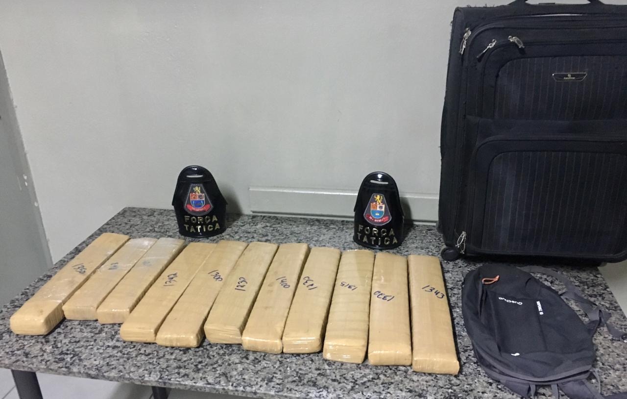 Em Piracicaba, carro de motorista de aplicativo é abordado e passageiro é preso com droga