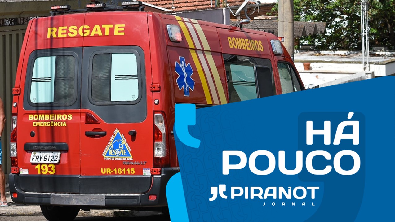 Motoqueiro de 33 anos fica ferido após se envolver em acidente de trânsito, em Piracicaba