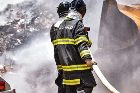 Eco ponto é incendiado em Piracicaba