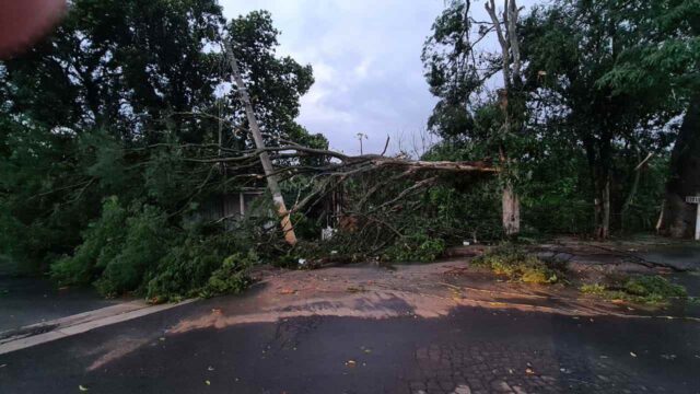 Capivari fica parcialmente destruída após forte temporal; veja imagens