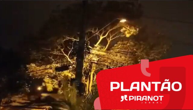 Forte chuva deixa ao menos dois barros sem energia, em Piracicaba