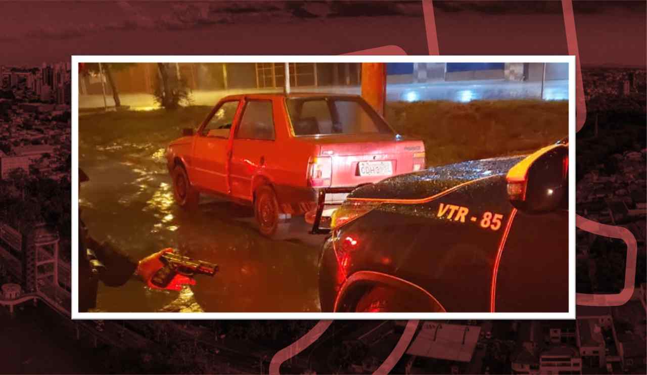 Usando carro ‘caindo aos pedaços’, bandidos roubam posto e acabam presos em Piracicaba