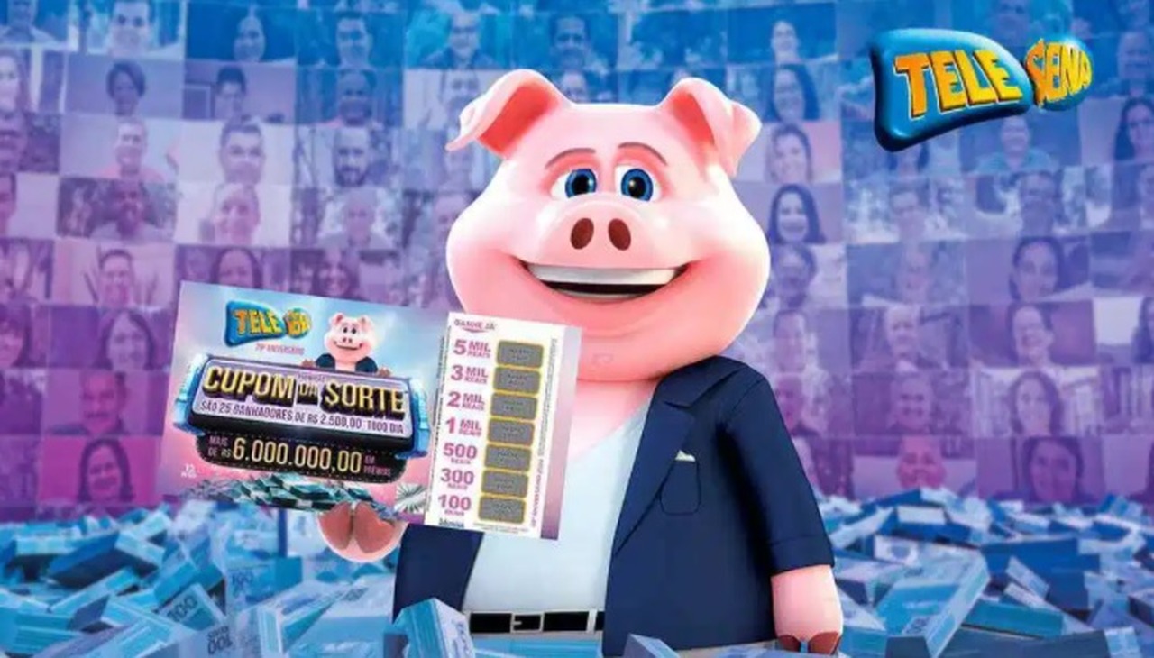 Números sorteados até o momento na Tele Sena de Aniversário