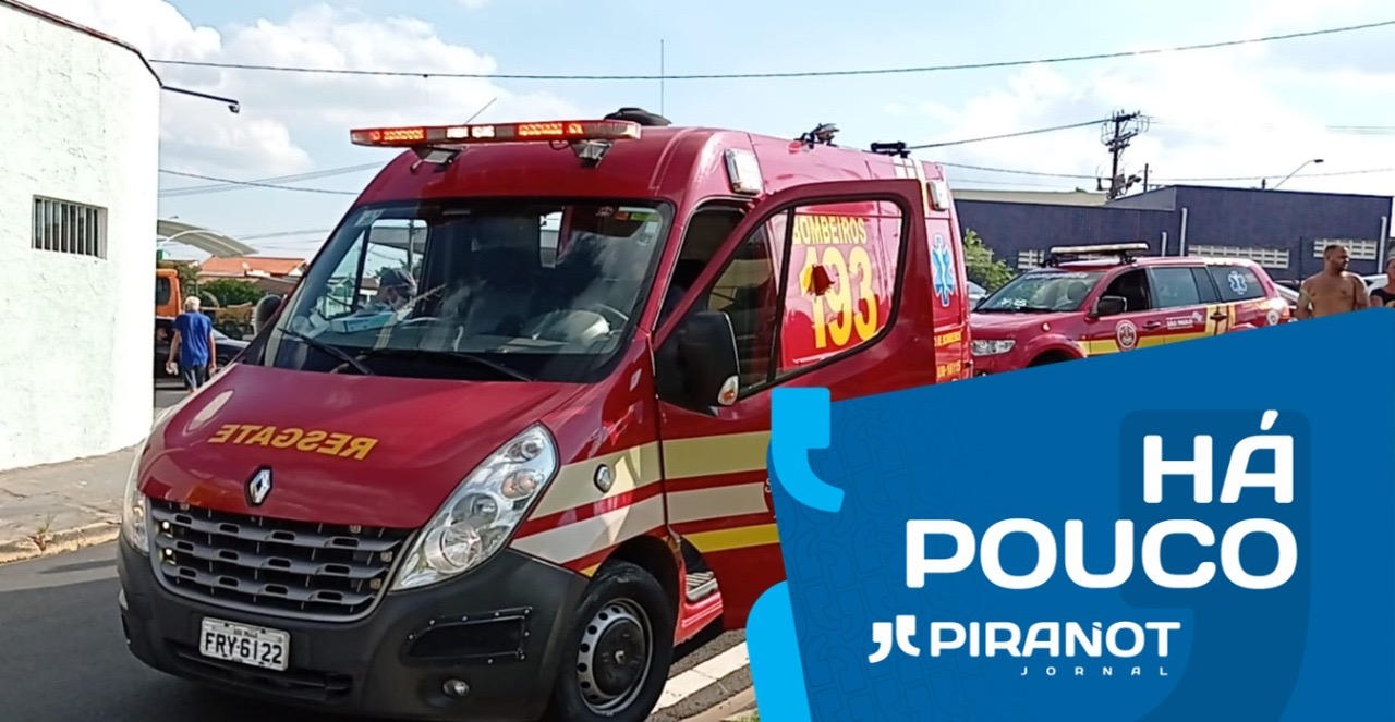 Em Piracicaba, grave acidente de moto deixa uma vítima no Vila Sônia