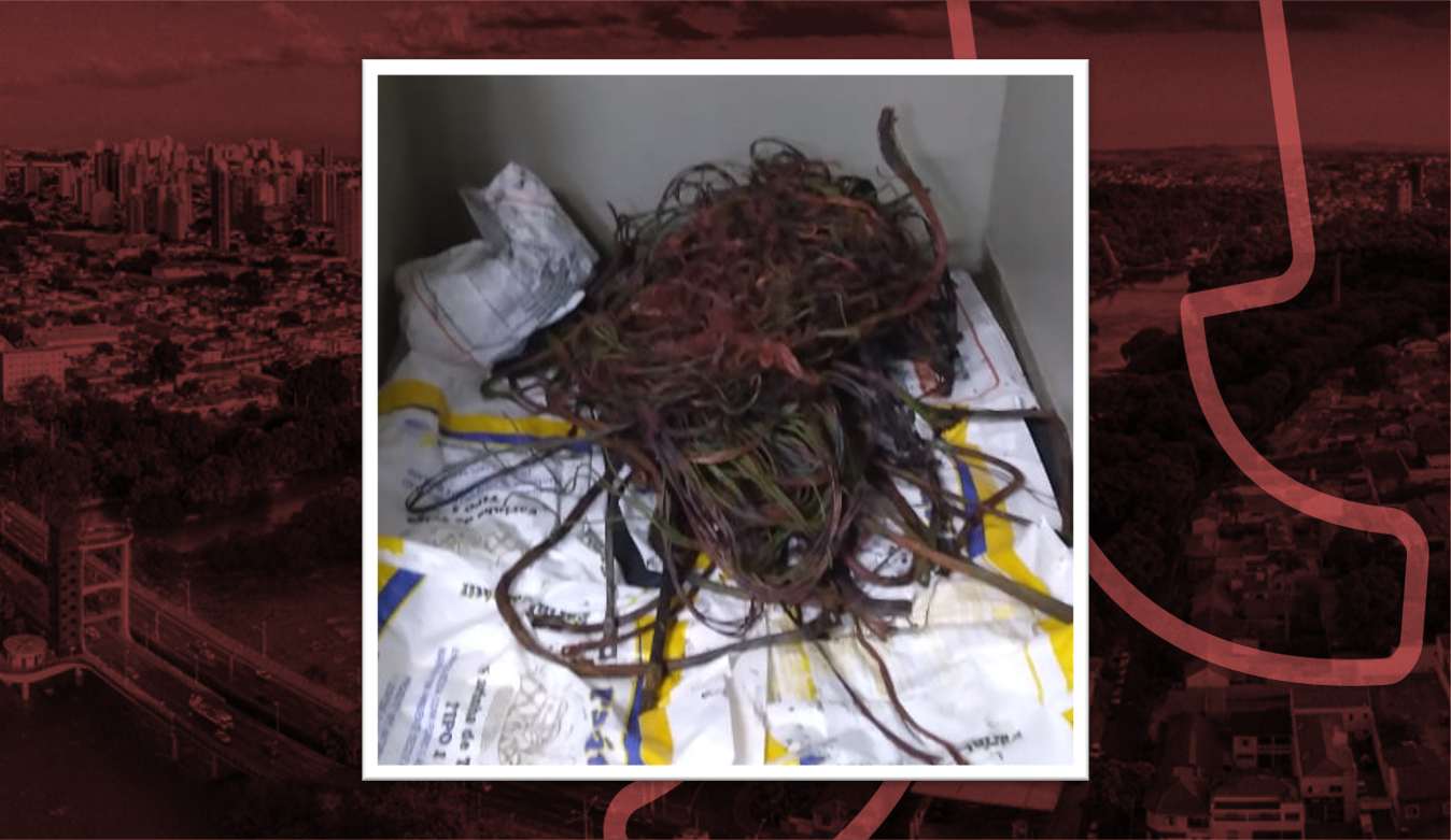 Homem é preso após furtar fios da empresa que trabalhava, em Piracicaba