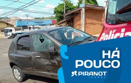 Piracicaba (SP): Duas pessoas ficam feridas em acidente envolvendo carro e moto