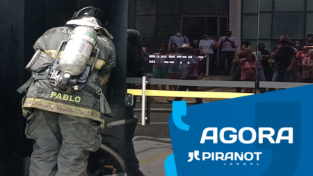 Piracicaba (SP): academia em chamas mobiliza bombeiros nesta tarde (14)