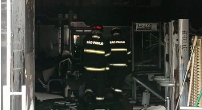 Fogo em academia de Piracicaba (SP): bombeiro fala sobre o caso