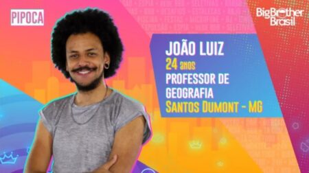 Quem é João Luiz do Grupo Pipoca do BBB21?