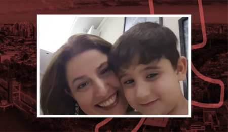 Mãe e filho mortos por vizinho são identificados; assassino está preso