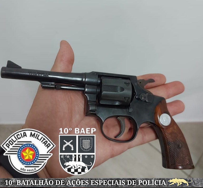 BAEP prende comerciante em Piracicaba (SP) por posse ilegal de arma de fogo