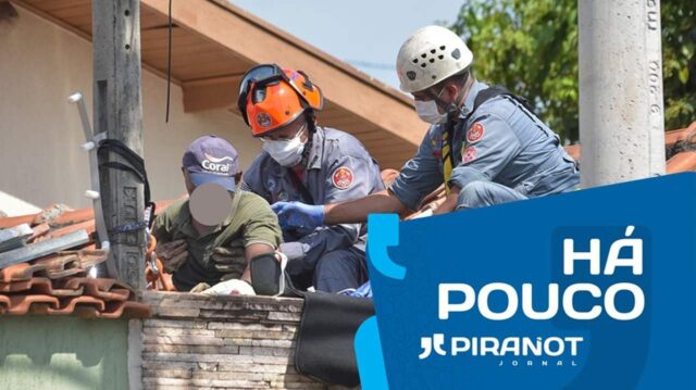 Em Piracicaba (SP), homem é socorrido às pressas após levar choque em cerca elétrica