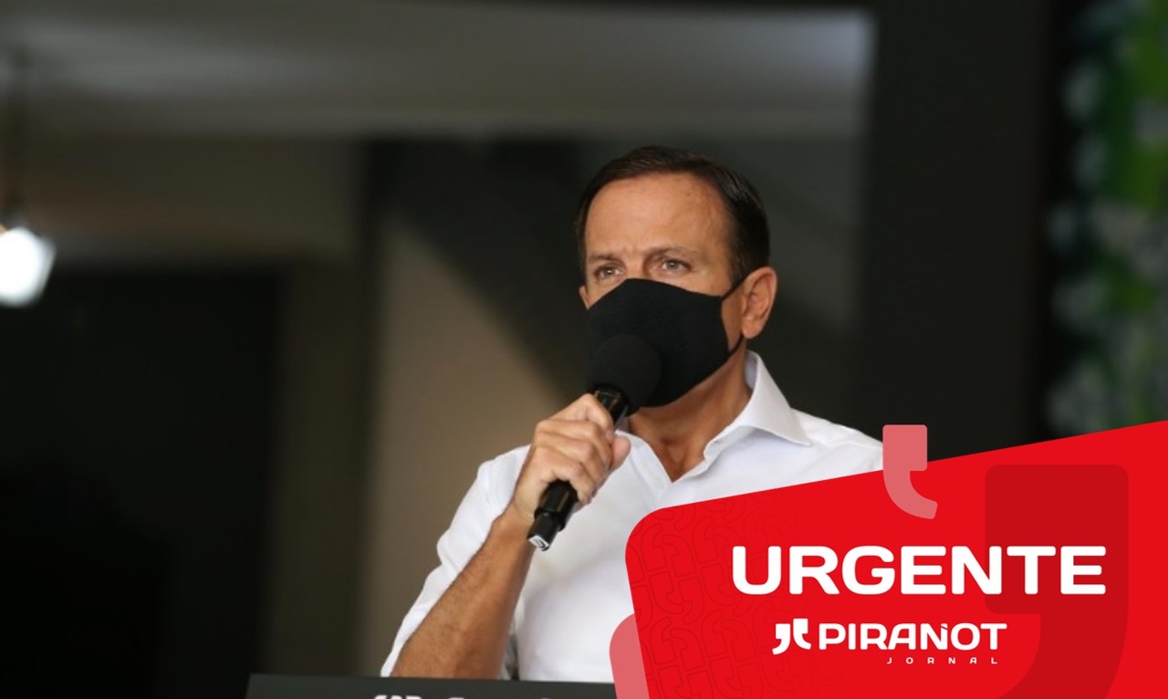 AO VIVO | Doria atualiza dados da Covid-19 e restrições no Estado nesta sexta (07)