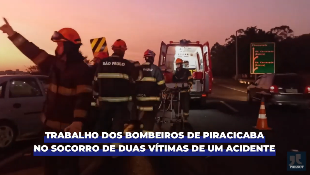 PIRANOT acompanha socorro de vítimas e trabalho brilhante dos bombeiros de Piracicaba (SP); assista