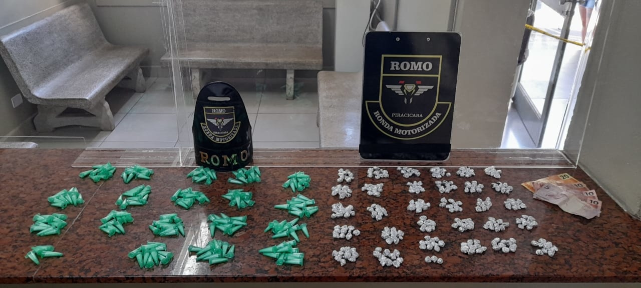 Piracicaba (SP): adolescente é apreendido pela Guarda Civil com drogas e dinheiro