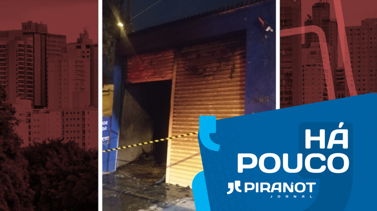 Piracicaba (SP): carro pega fogo e destrói oficina