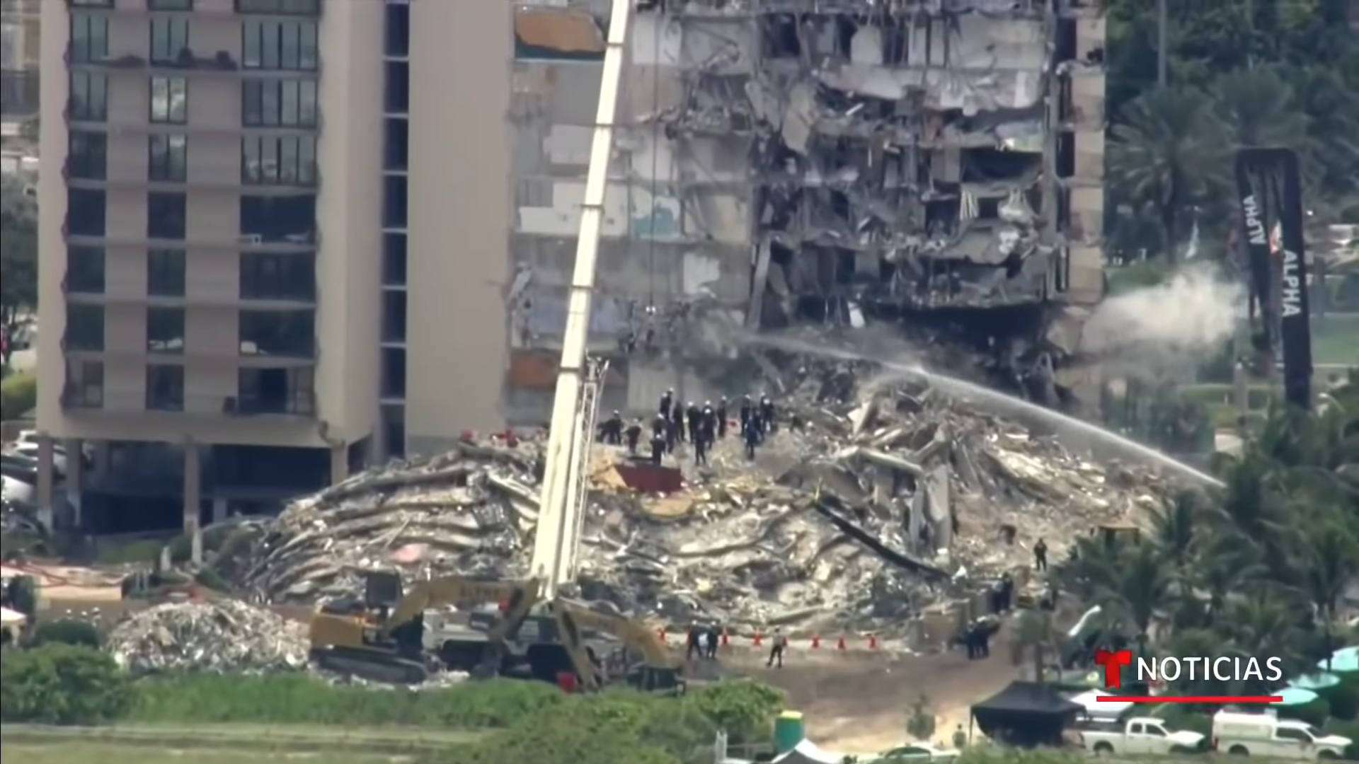 MIAMI | Sobe para nove o número de mortos resgatados de escombros de prédio; 150 estão desaparecidos