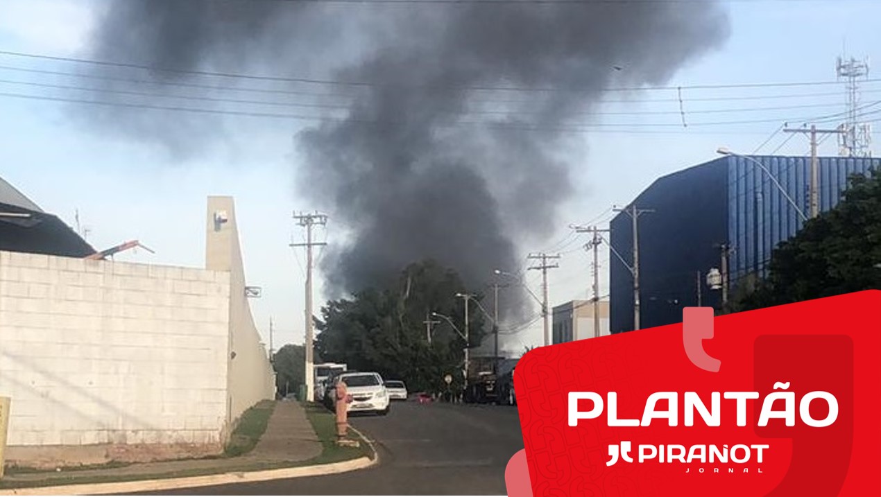 Piracicaba (SP): empresa de produtos químicos pega fogo no Uninorte