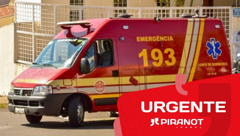 Piracicaba (SP): homem sofre acidente de trabalho e é socorrido às pressas sem sentir as pernas