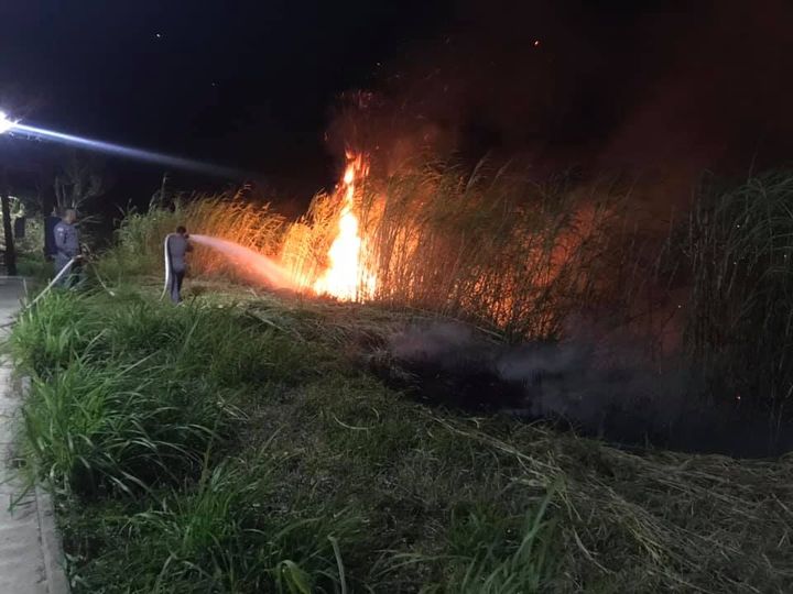 Incêndio atinge mata perto do mirante de São Pedro (SP)