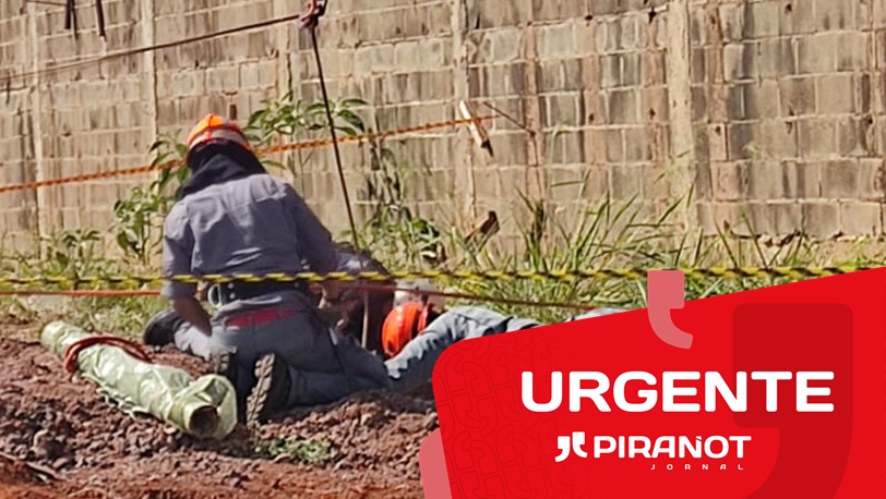 Piracicaba (SP): homem é resgatado após ser jogado ferido e nu dentro de buraco em obra desde sábado (28)
