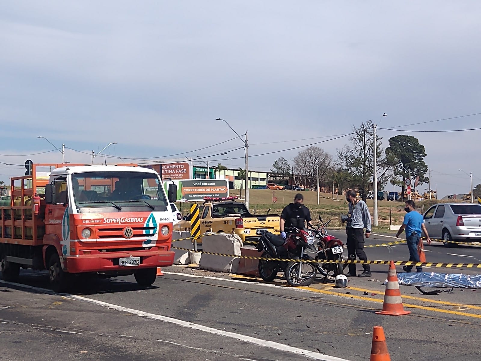 Jovem de 21 anos morre em acidente de moto na manhã de hoje (06) em Campinas