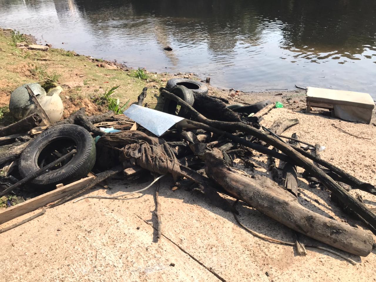 Ação de limpeza retira 900 kg de lixo do Rio Piracicaba