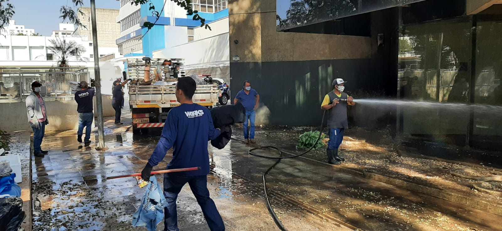 Piracicaba (SP): Praça José Bonifácio recebe ação de zeladoria e limpeza