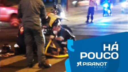 SAMU e Bombeiros socorrem vítimas de acidente na 31 de março em Piracicaba (SP)