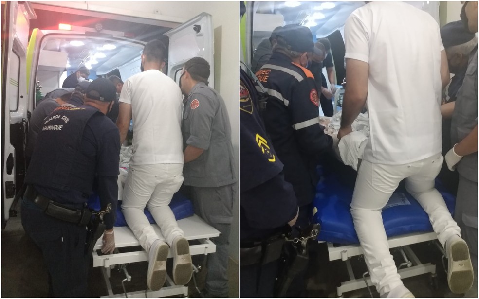 Idosa pesando 300 quilos mobiliza SAMU, Bombeiros e guardas após passar mal em casa