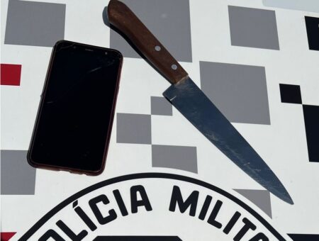 Criminoso é preso após ameaçar vítima com faca e roubar celular em Piracicaba (SP)