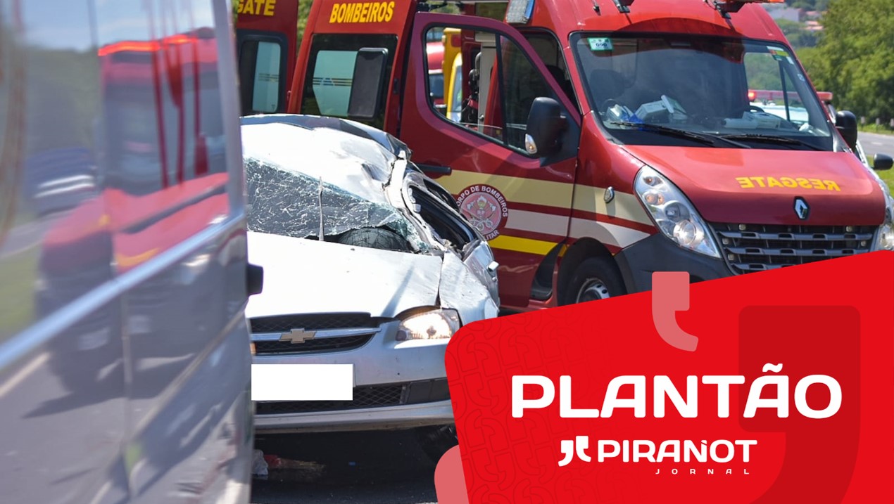 Homem morre e outras três pessoas são socorridas após carro capotar em rodovia de Piracicaba (SP)