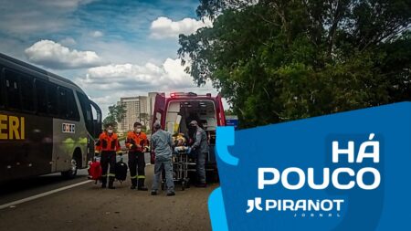 Jovem de 22 anos fica ferido após colidir moto contra carro em Piracicaba (SP)