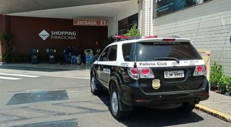 Carro usado por quadrilha armada que roubou diversas joias no Shopping Piracicaba é localizado