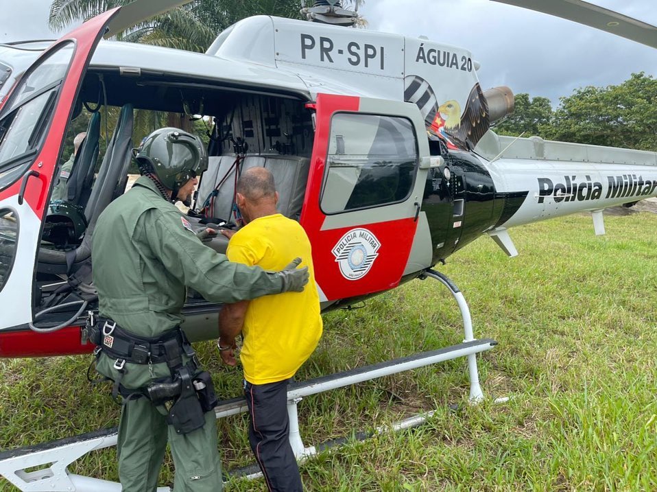 Águia de Piracicaba salva homem ilhado em sítio na Bahia; veja fotos