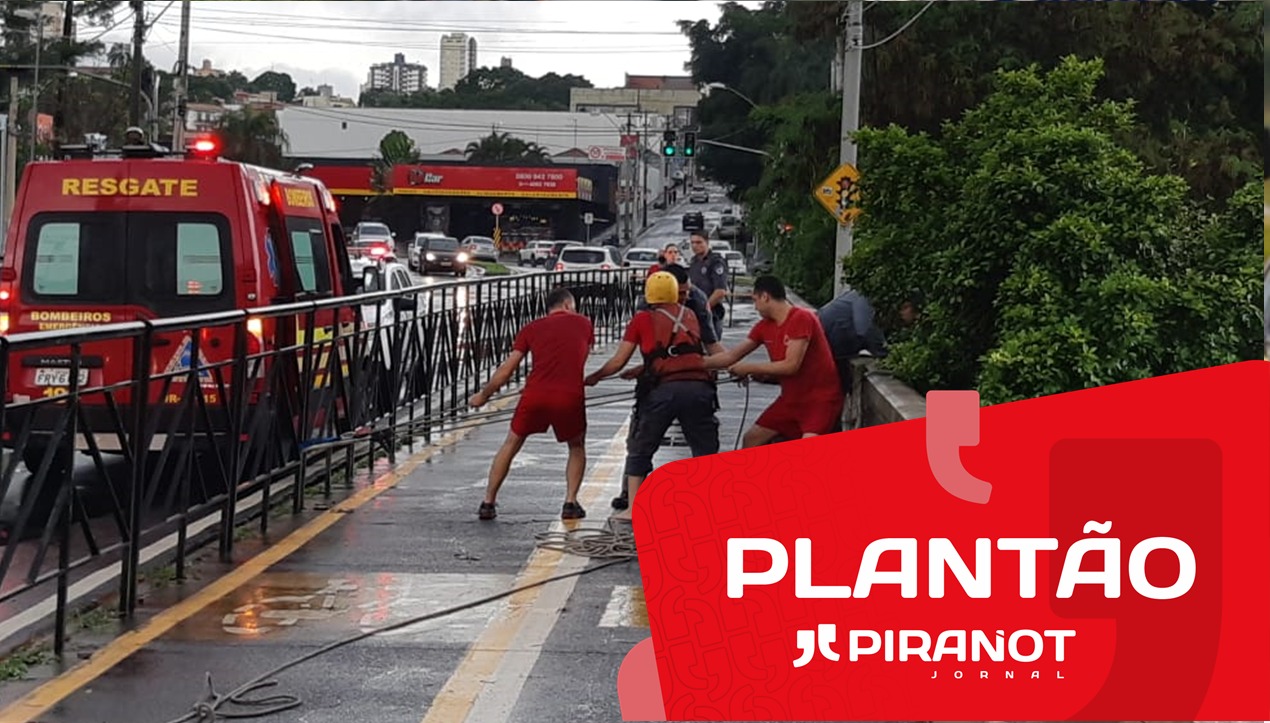 Homem que estava ilhado dentro do rio Piracicaba (SP) é resgatado com vida