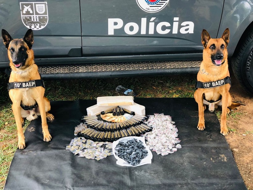 Em dois anos, 10º Baep já apreendeu mais de 2,4 toneladas de drogas