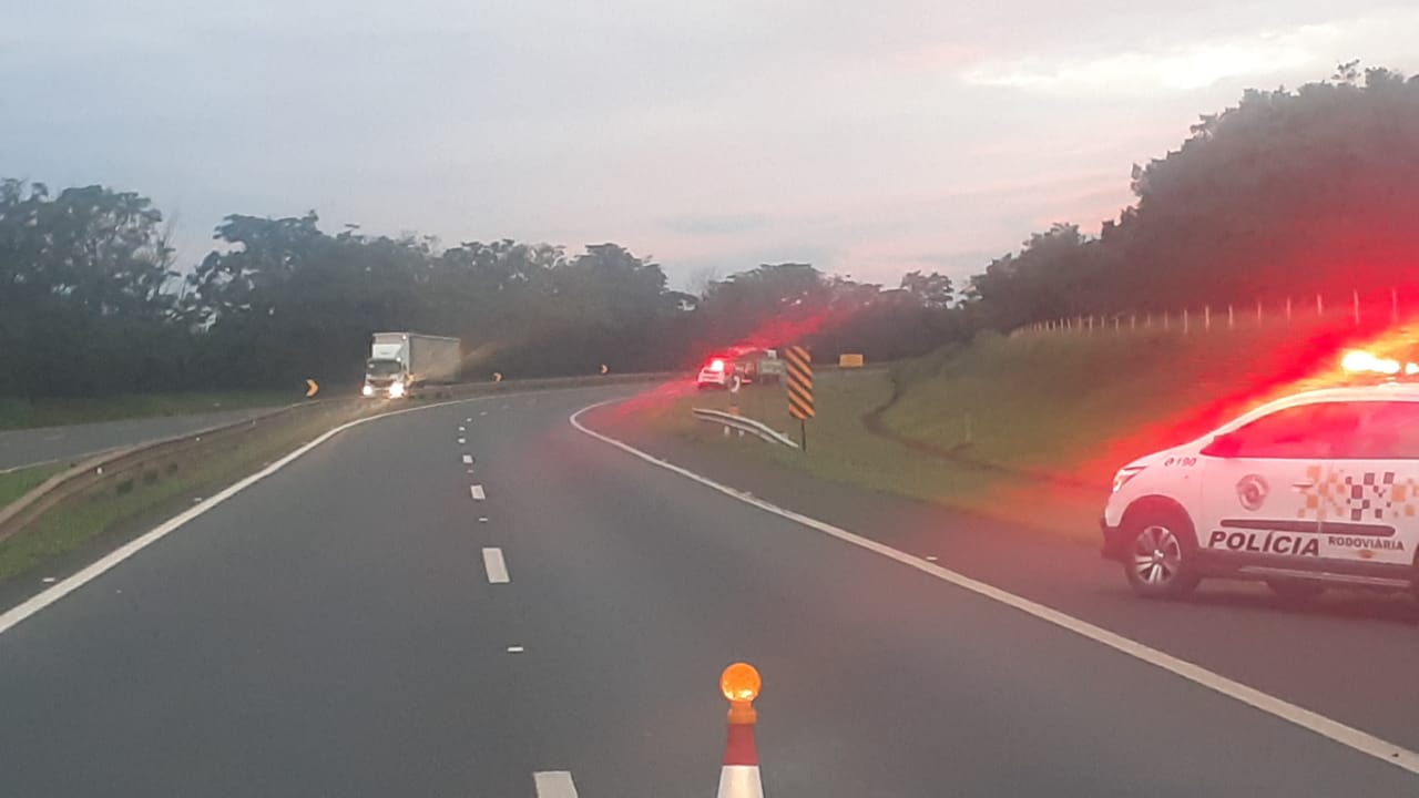 Piracicaba (SP): acidente entre caminhão e motocicleta deixa um homem morto