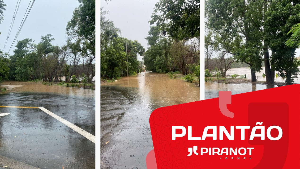 Comportas são abertas e rio Piracicaba já está transbordando em alguns bairros