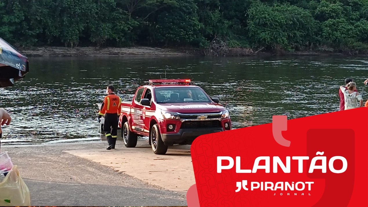 Bombeiros fazem buscas por homem que se afogou no Rio Piracicaba