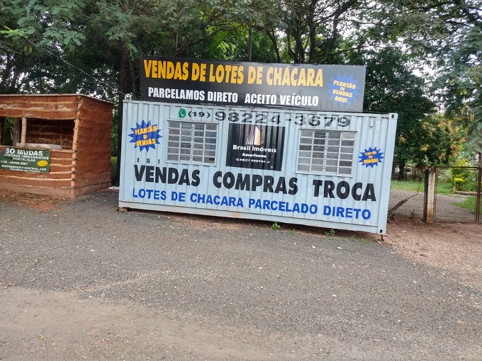 Piracicaba (SP): container irregular vendendo lotes clandestinos é interditado