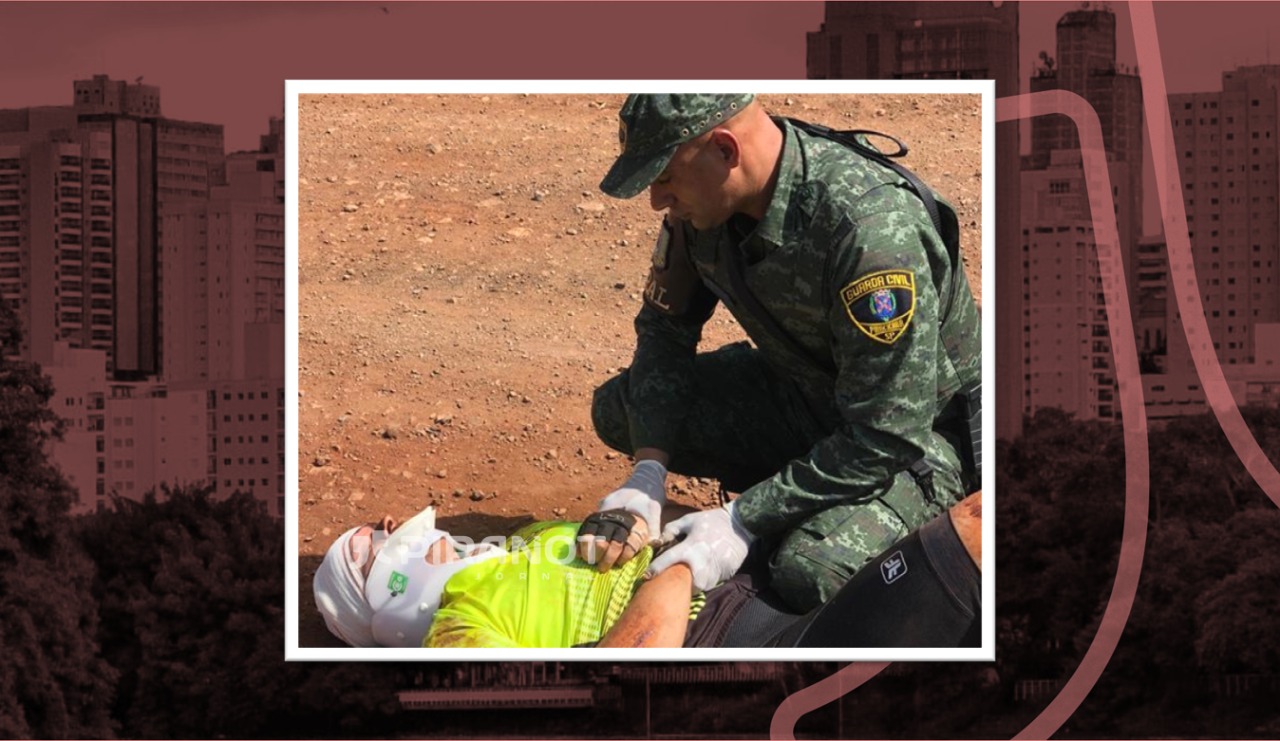 Ciclista é encontrado desmaiado em estrada rural de Piracicaba (SP)