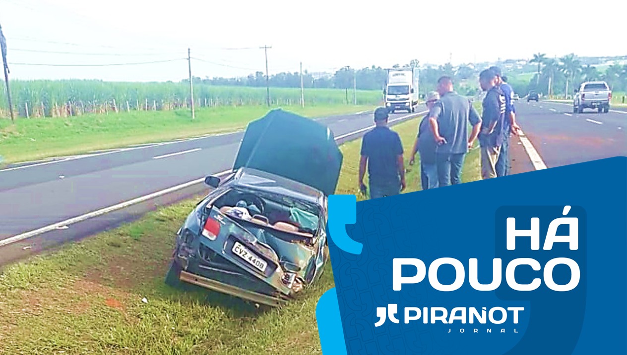 Caminhão foge após bater na traseira de carro em Piracicaba (SP)