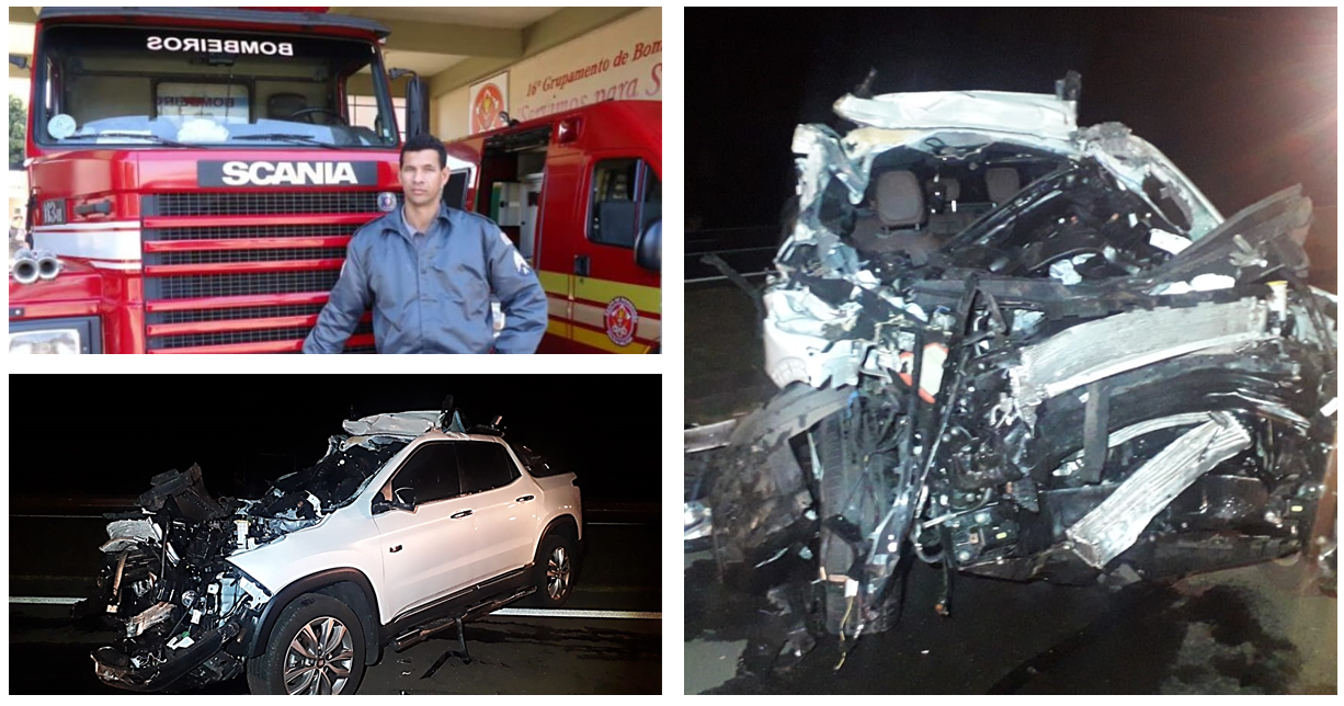 Bombeiro morre em acidente de carro em Piracicaba (SP)