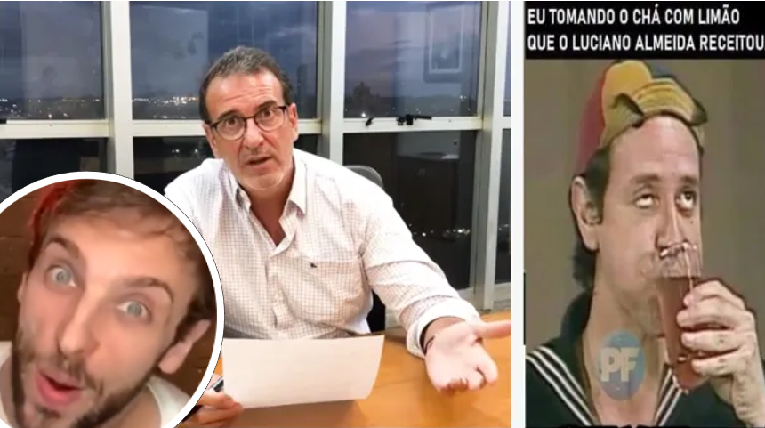 Humorista do SBT faz piadas sobre buracos, prefeito, chá e motoristas de Piracicaba