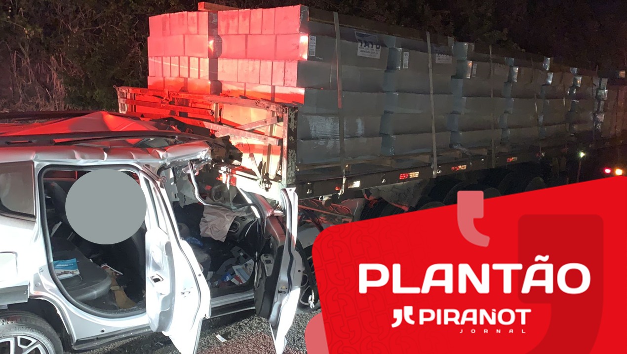 Homem morre após carro colidir em carreta na pista que liga Piracicaba a Charqueada (SP)